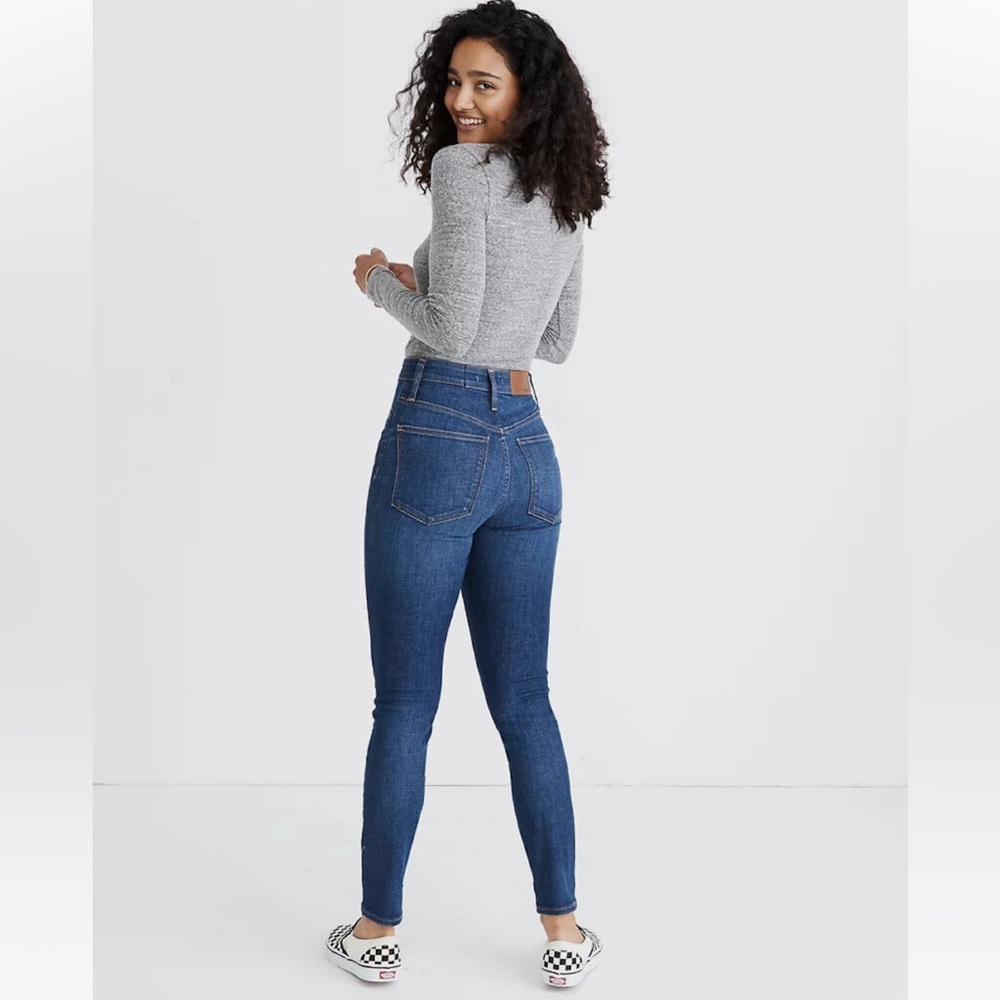 #11. Madewell Curvy High-Rise Skinny Jeans